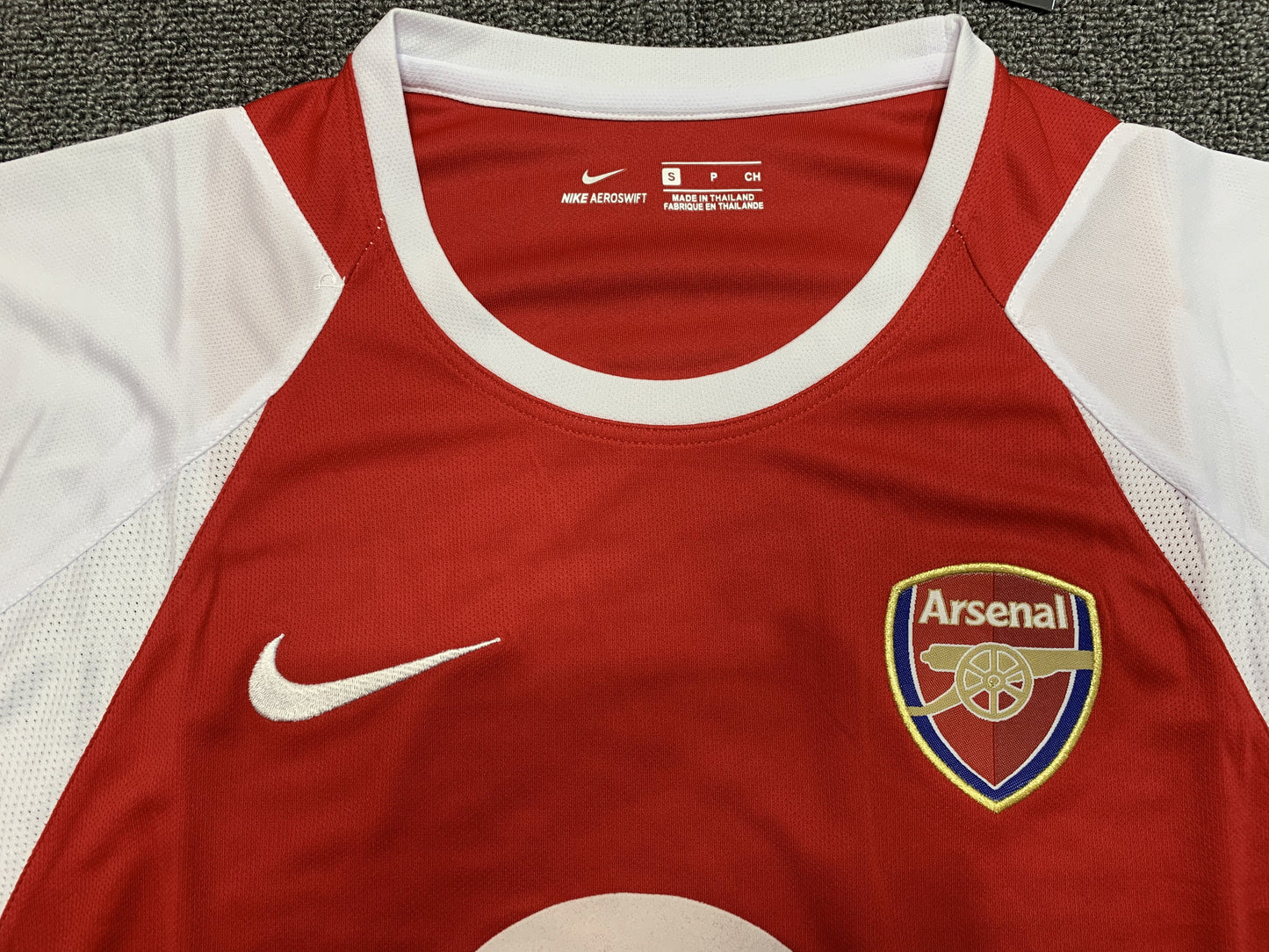Man's Retro Jersey Arsenal Team Home - 2002/03
