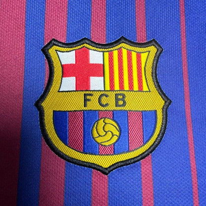 Man's Retro Jersey Barcelona Team Home - 2017/2018