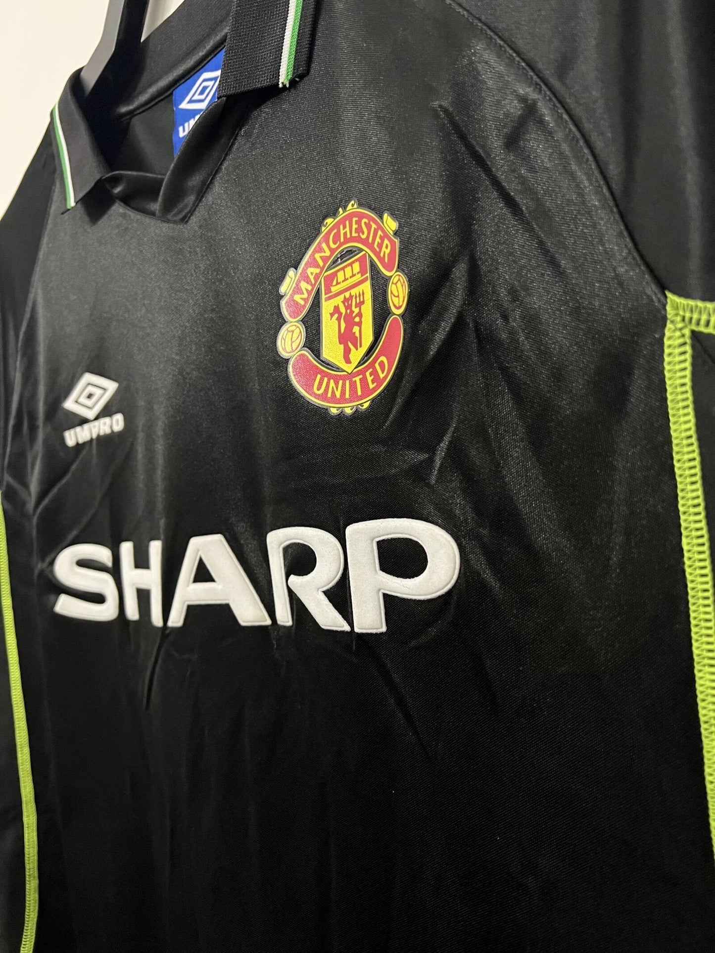 Man's Retro Jersey Manchester United Team Away - 1998/1999