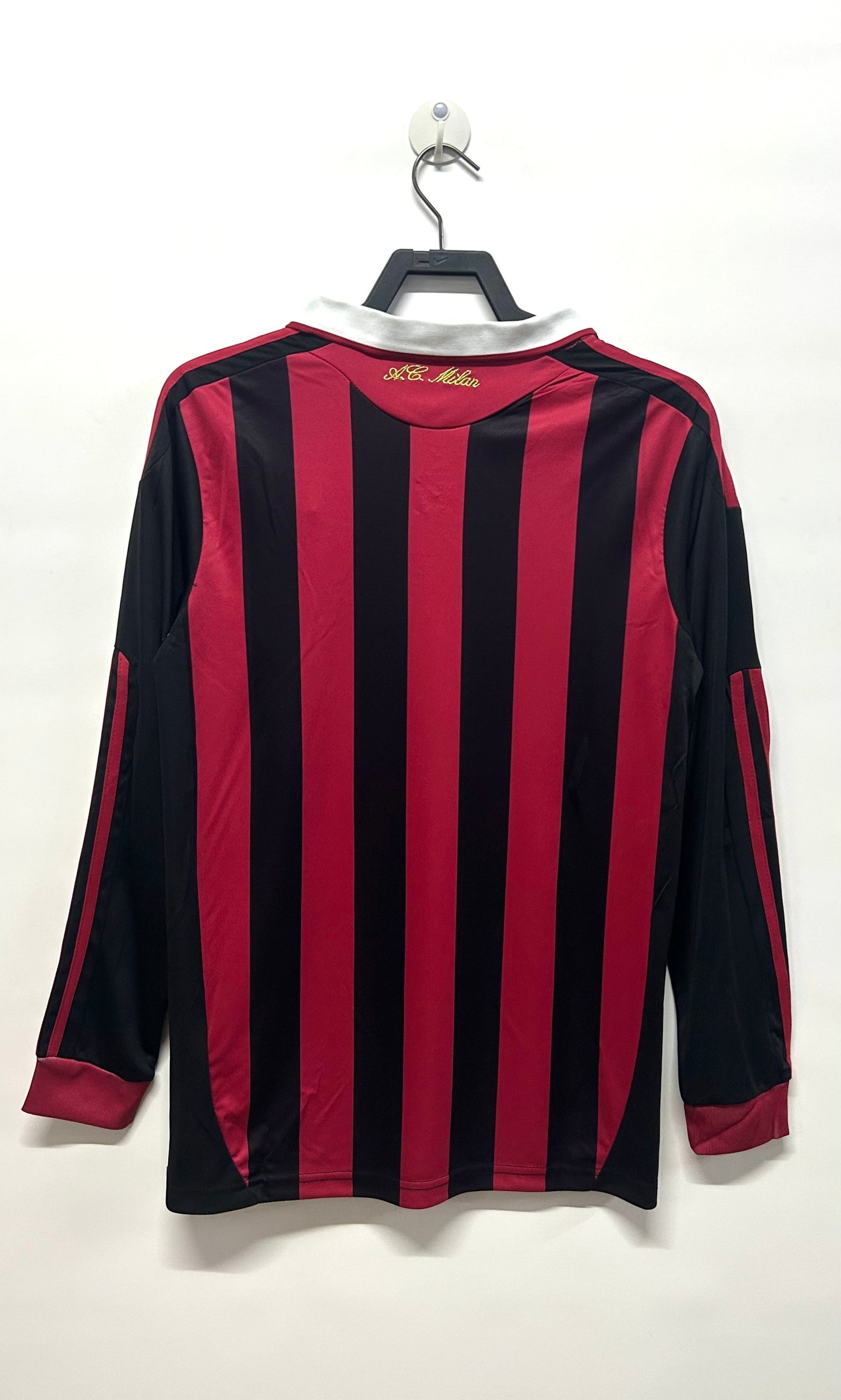 Man's Retro Long Sleeve Milan Team - 2009/2010