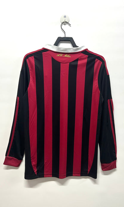 Man's Retro Long Sleeve Milan Team - 2009/2010
