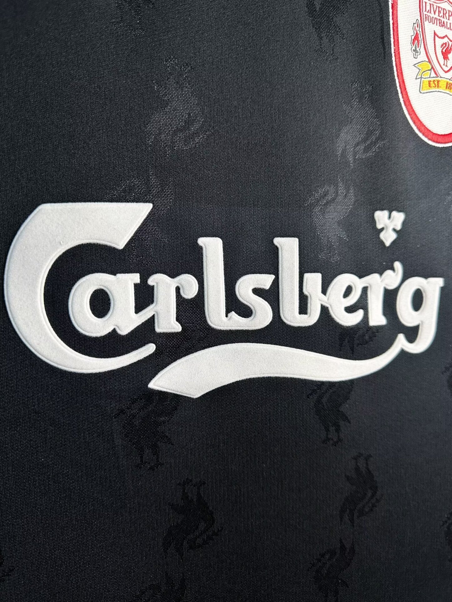 Man's Jersey Retro Liverpool Black - 1996/1997