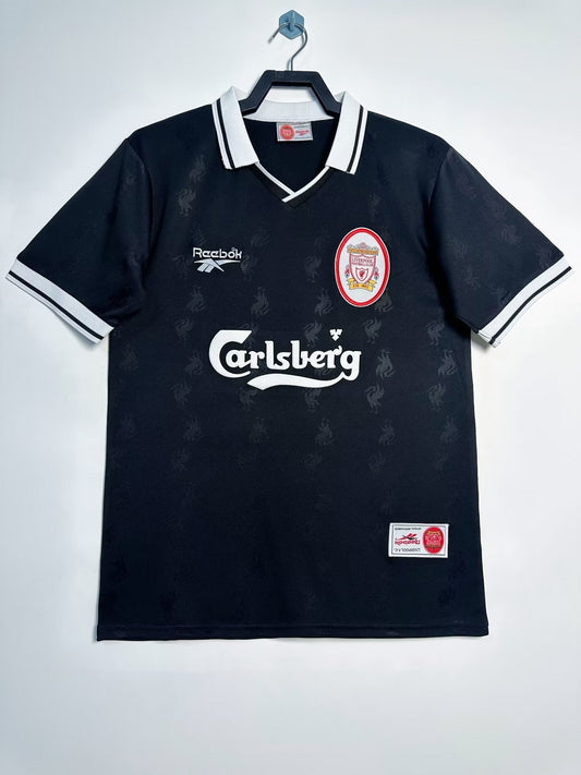 Man's Jersey Retro Liverpool Black - 1996/1997