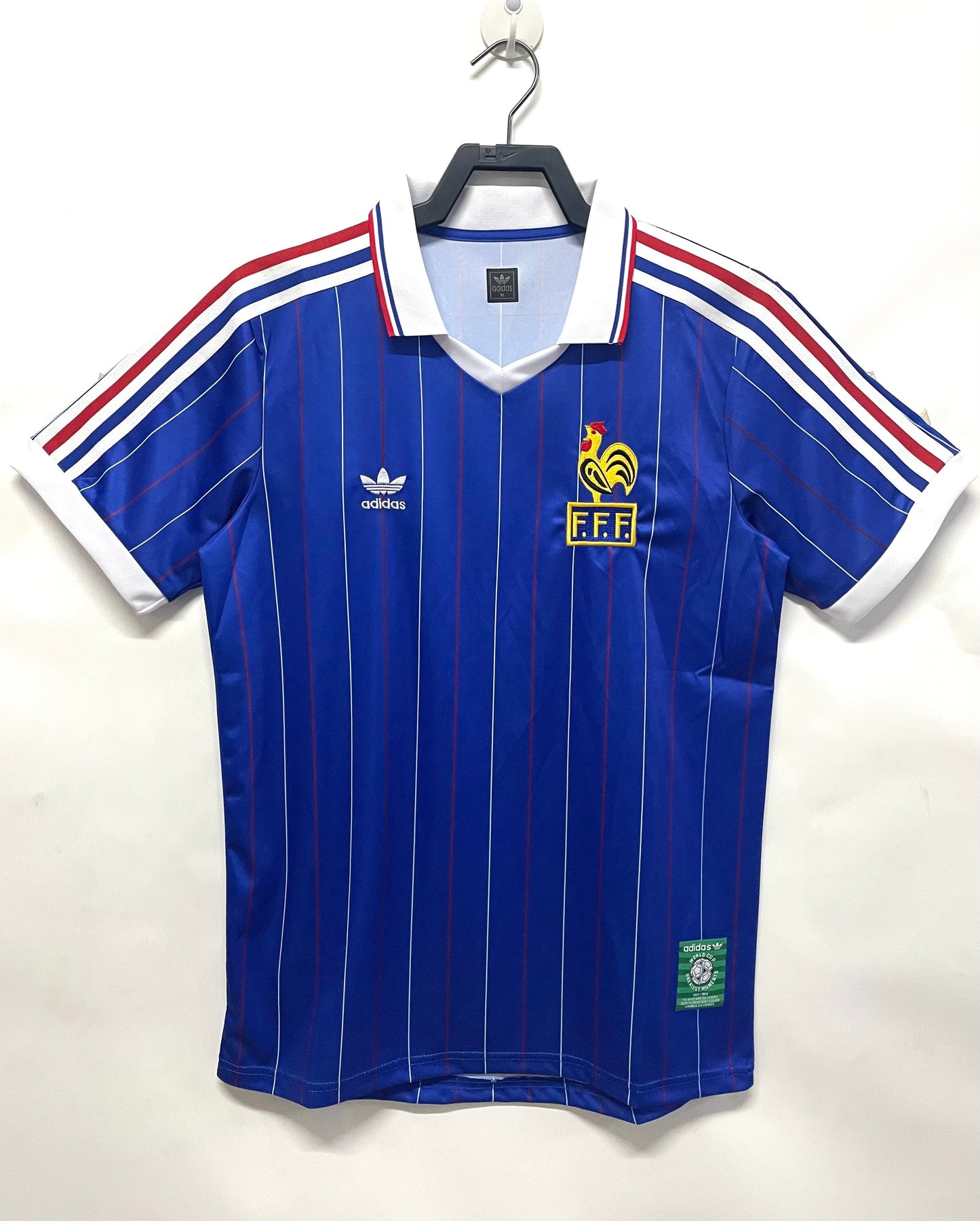 Man's Retro Jersey France National Team Home - 1982