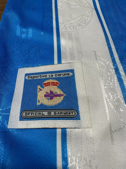 Man's Jersey Retro Deportivo La Coruña Team Home - 1997/1988