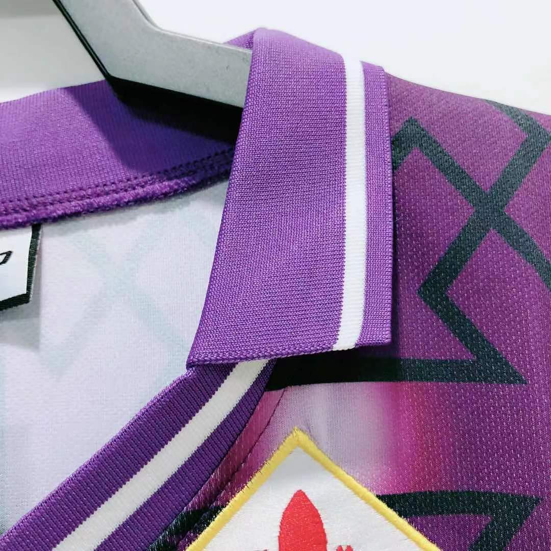 Man's Retro Jersey Fiorentina Team Away - 1992/93