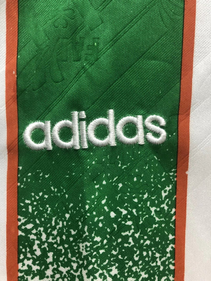 Man's Retro Jersey Ireland National Team Away With Sponsors - 1994