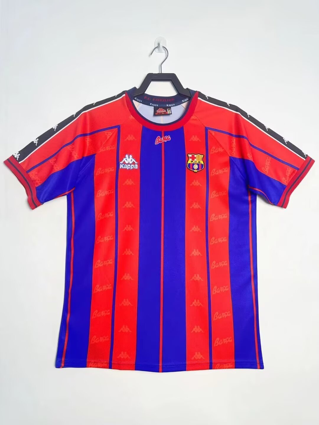 Man's Retro Jersey Barcelona Team Home - 1997/1998