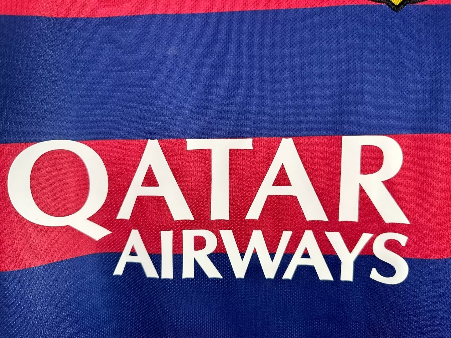 Man's Retro Long Sleeve Barcelona Team 2015/16