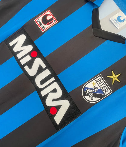 Man's Retro Jersey Internazionale Milano Team Home - 1988/90