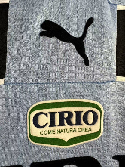 Man's Retro Long Sleeve Lazio Team Home - 1998/99