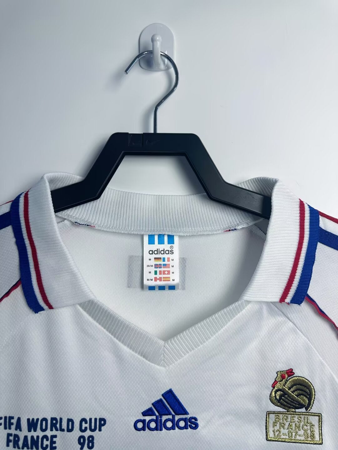 Man's Retro Long Sleeve France National Team - 1998