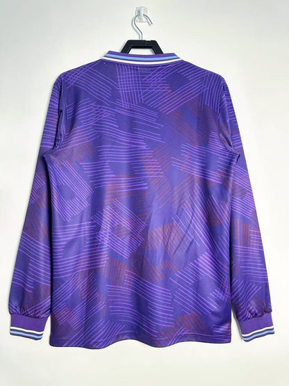 Man's Retro Long Sleeve Fiorentina Team Home - 1992/93