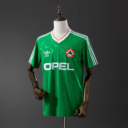 Man's Retro Jersey Ireland National Team Home  - 1990-1992
